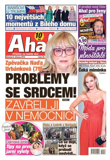 Obálka e-magazínu AHA! 9.3.2019