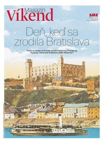 Obálka e-magazínu SME Víkend 23/3/2019