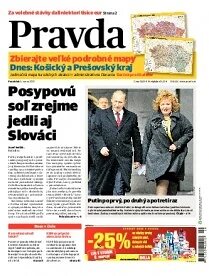 Obálka e-magazínu Pravda 5.3.2012