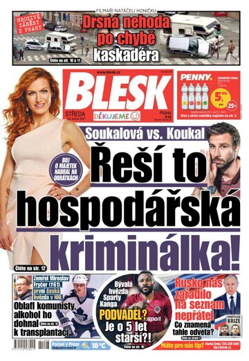 Obálka e-magazínu Blesk 28.4.2021