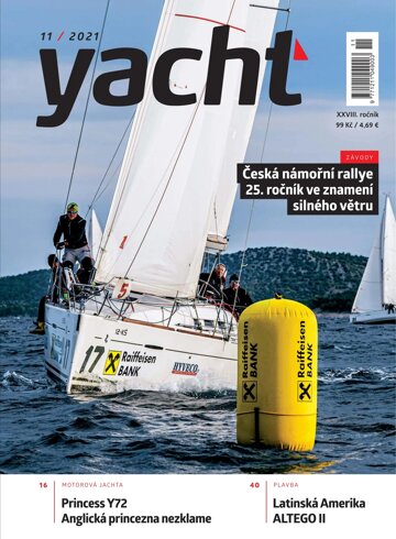 Obálka e-magazínu Yacht 11/2021