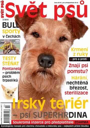 Obálka e-magazínu Svět psů 2/2015