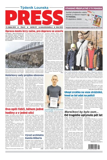 Obálka e-magazínu Lounský press 8/24