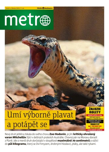 Obálka e-magazínu deník METRO 4.3.2025