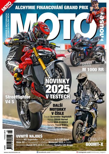 Obálka e-magazínu Motohouse 4/2025