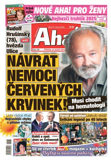 Obálka e-magazínu AHA! 17.6.2025