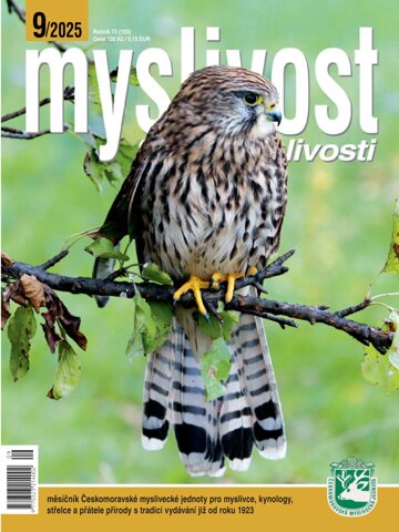 Obálka e-magazínu Myslivost 9/2025