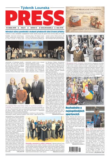 Obálka e-magazínu Lounský press 8/26
