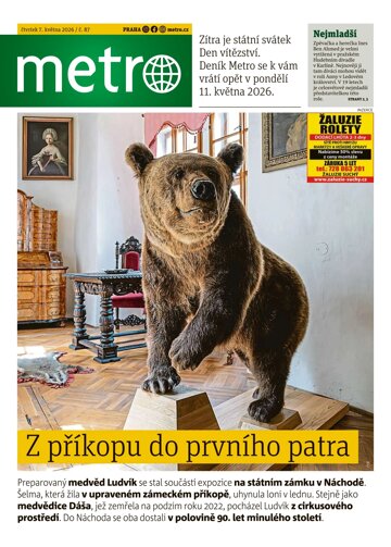 Obálka e-magazínu deník METRO 7.5.2026