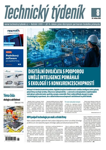 Obálka e-magazínu Technický týdeník 8/2026