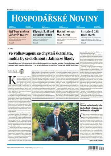 Obálka e-magazínu Hospodářské noviny 152 - 10.8.2026
