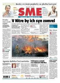 Obálka e-magazínu SME 21.10.2013