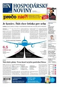 Obálka e-magazínu Hospodárske noviny 29.05.2014