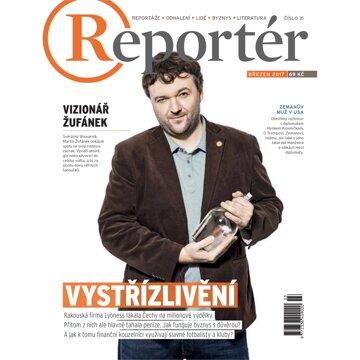 Obálka audioknihy Reportér březen 2017