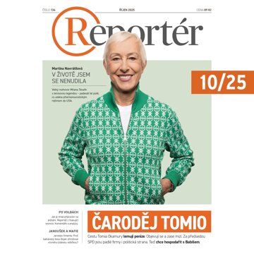 Obálka audioknihy Reportér říjen 2025