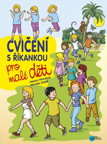 Obálka knihy Cvičení s říkankou pro malé děti