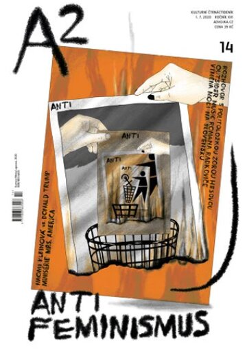Obálka knihy A2 kulturní čtrnáctideník 14/2020 - Antifeminismus