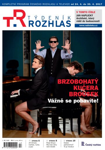 Obálka e-magazínu Týdeník Rozhlas 17/2017