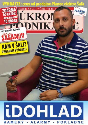Obálka e-magazínu Súkromný podnikateľ 7-8/2017