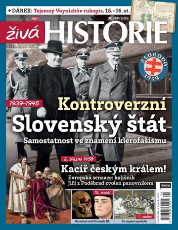 Obálka e-magazínu Živá historie 4/2018