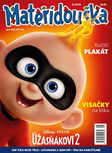 Obálka e-magazínu Mateřídouška 8/2018