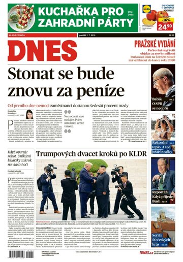 Obálka e-magazínu MF Dnes 1.7.2019