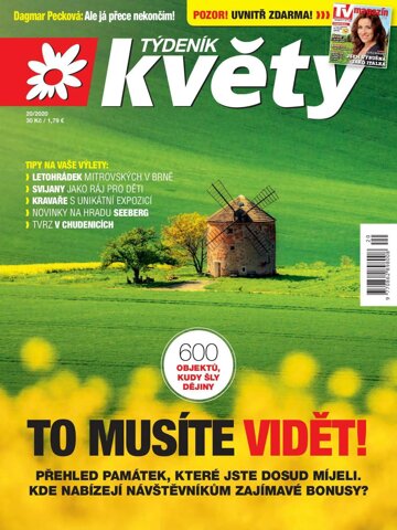 Obálka e-magazínu Týdeník Květy 20/2020