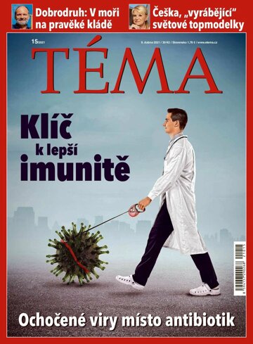 Obálka e-magazínu TÉMA 9.4.2021