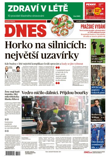 Obálka e-magazínu MF Dnes 21.6.2021