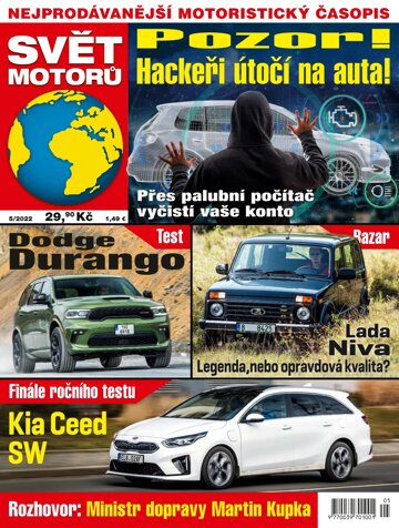 Obálka e-magazínu Svět motorů 5/2022