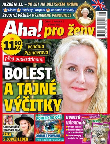 Obálka e-magazínu AHA! pro ženy 6/2022