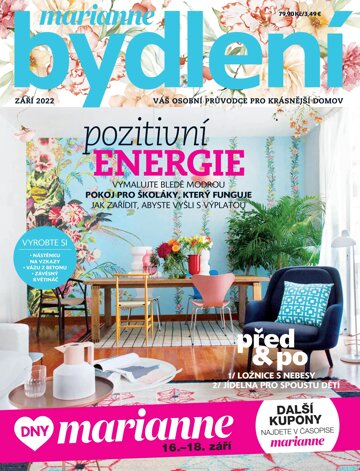 Obálka e-magazínu Marianne bydlení 9/2022