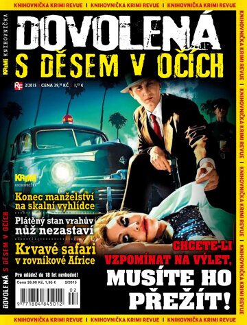 Obálka e-magazínu Knihovnička Krimi revue 2/15