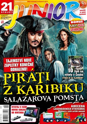 Obálka e-magazínu 21. století JUNIOR 5/17