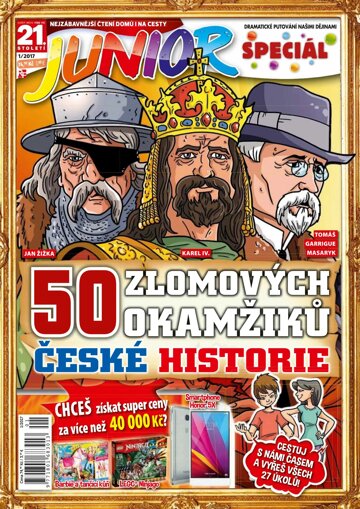 Obálka e-magazínu 21. století JUNIOR speciál 1/17