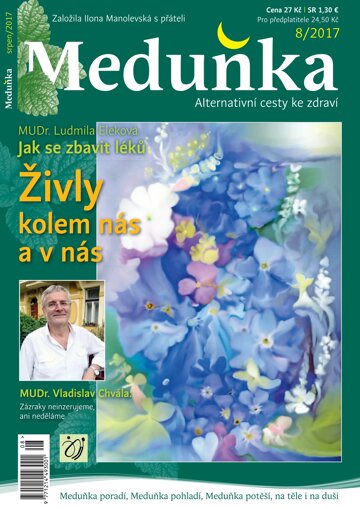 Obálka e-magazínu Meduňka 8/2017