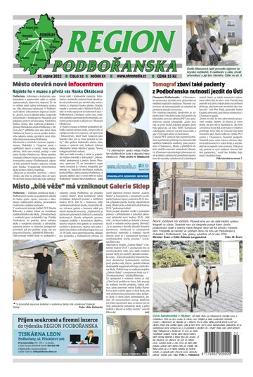 Obálka e-magazínu Region Podbořanska 32/2022