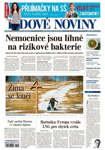 Obálka e-magazínu Lidové noviny 18.3.2023