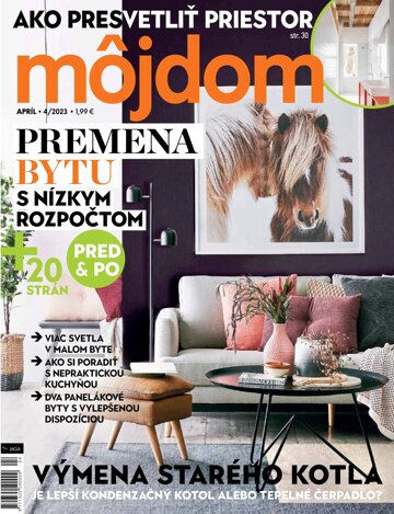 Obálka e-magazínu Môj dom 4/2023