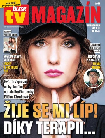 Obálka e-magazínu Blesk Tv magazín - 08.08.2025