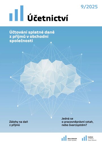Obálka e-magazínu Účetnictví 9/2025