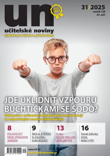 Obálka e-magazínu Učitelské noviny 31/2025