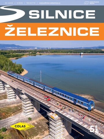 Obálka e-magazínu Silnice Železnice 5/2025