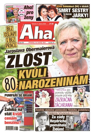 Obálka e-magazínu AHA! 11.4.2026