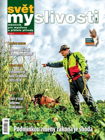 Obálka e-magazínu SVĚT MYSLIVOSTI 8/2026
