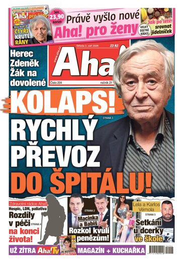 Obálka e-magazínu AHA! 2.9.2026