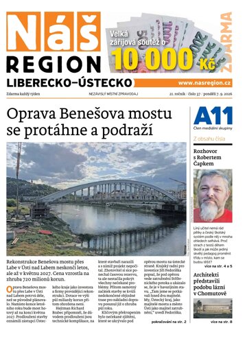 Obálka e-magazínu Náš Region - Liberecko 37/2026