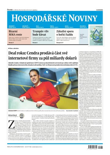 Obálka e-magazínu Hospodářské noviny 185 - 24.9.2026