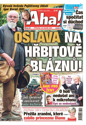 Obálka e-magazínu AHA! 5.10.2026