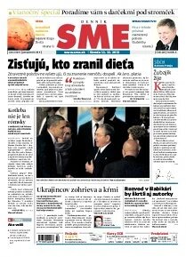 Obálka e-magazínu SME 11.12.2013